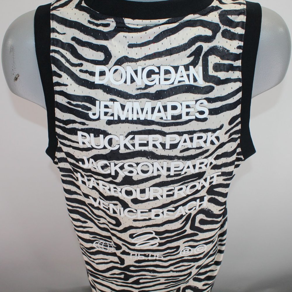 Nike Air Jordan Dri-FIT Men's L Black/White Breakfast Club Tank Top DM1823-219 - Picture 7 of 11